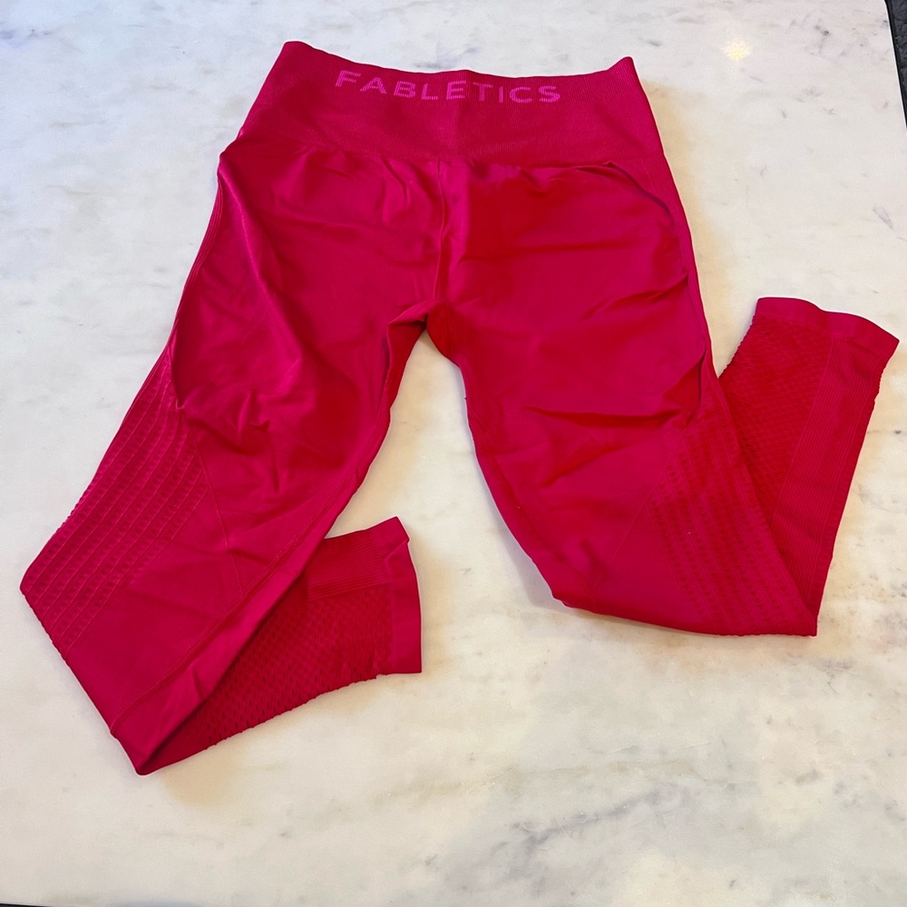 Fabletics High-Waisted Perforated 7/8 Legging